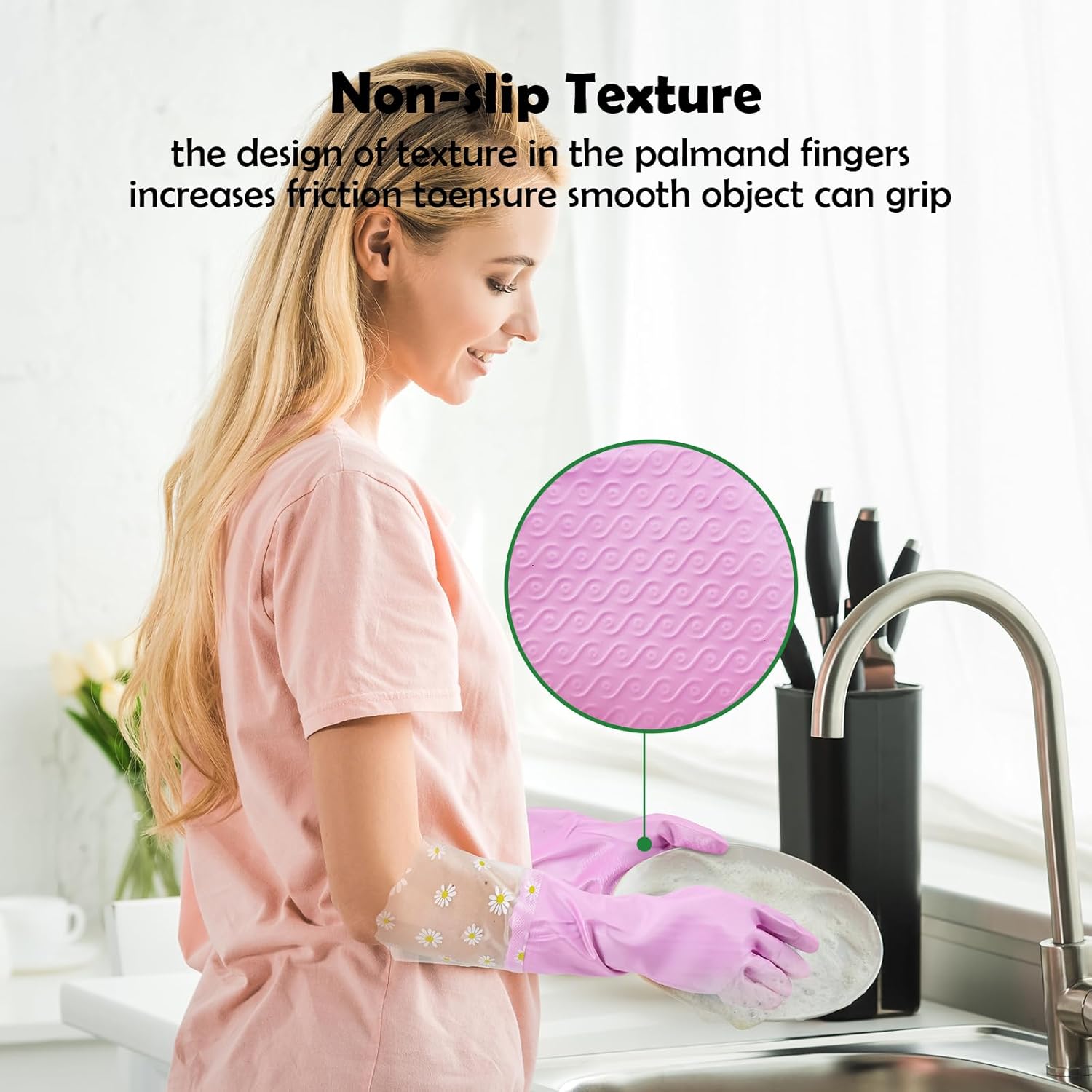 Reusable Rubber Cleaning Glove - Rubber Glove Cleaning บทวิจารณ์และราคา