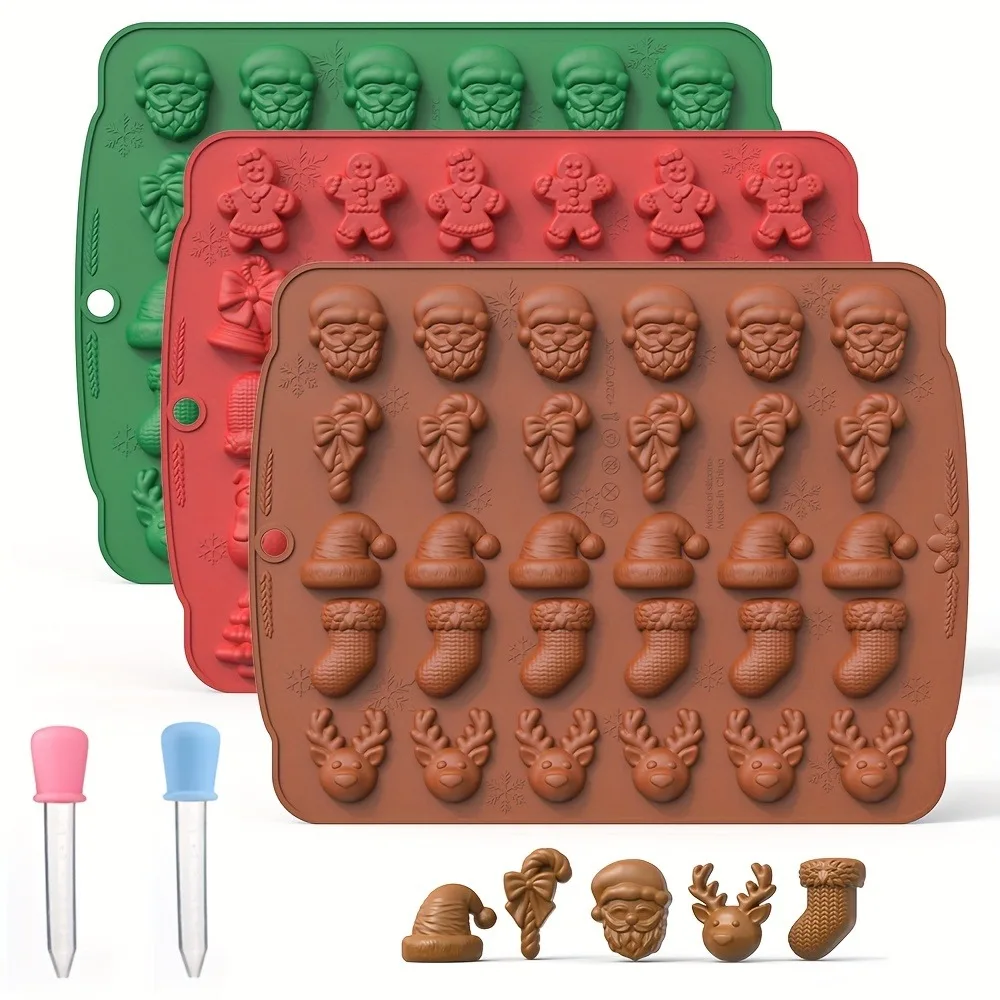 Christmas Silicone Chocolate M - Oven Mitt Silicone บทวิจารณ์และราคา