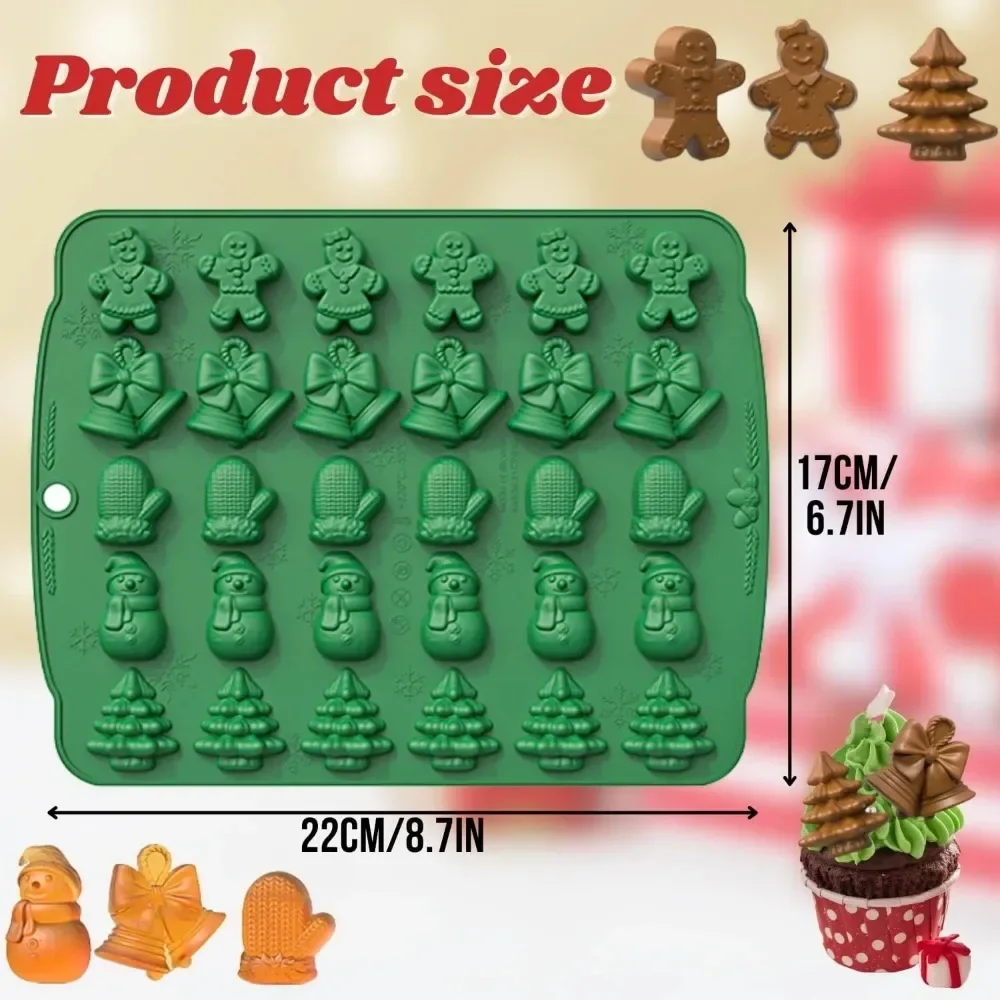 Christmas Silicone Chocolate M - Oven Mitt Silicone บทวิจารณ์และราคา
