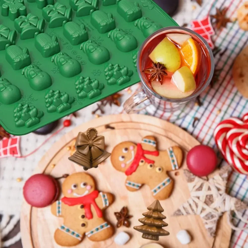 Christmas Silicone Chocolate M - Oven Mitt Silicone บทวิจารณ์และราคา