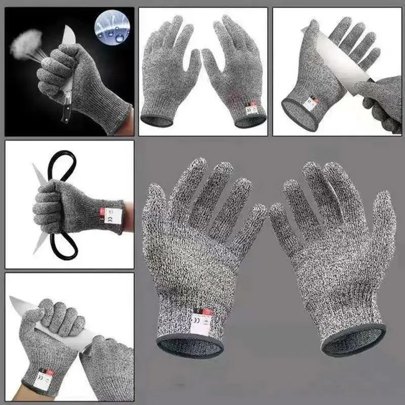 Level 5 HPPE Anti-Cut Gloves K - Cut Resistant Glove บทวิจารณ์และราคา