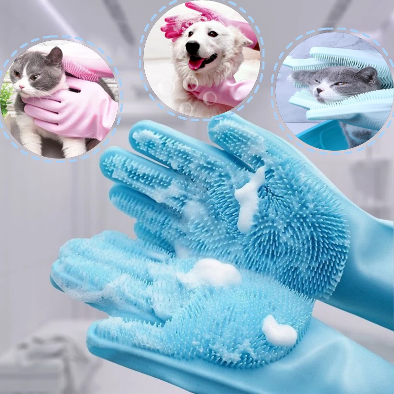 Silicone dishwashing gloves, h - Dish Glove Rubber บทวิจารณ์และราคา