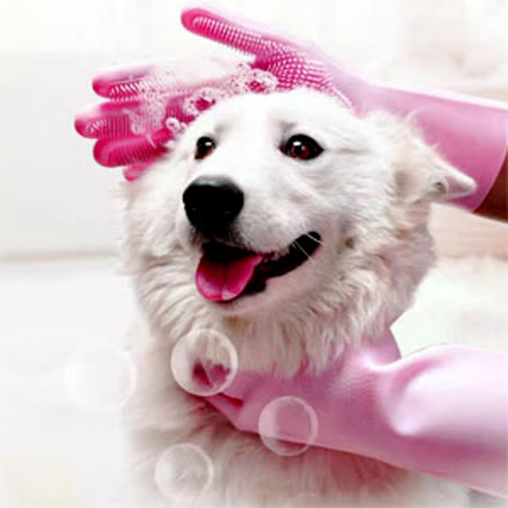 Silicone dishwashing gloves, h - Dish Glove Rubber บทวิจารณ์และราคา