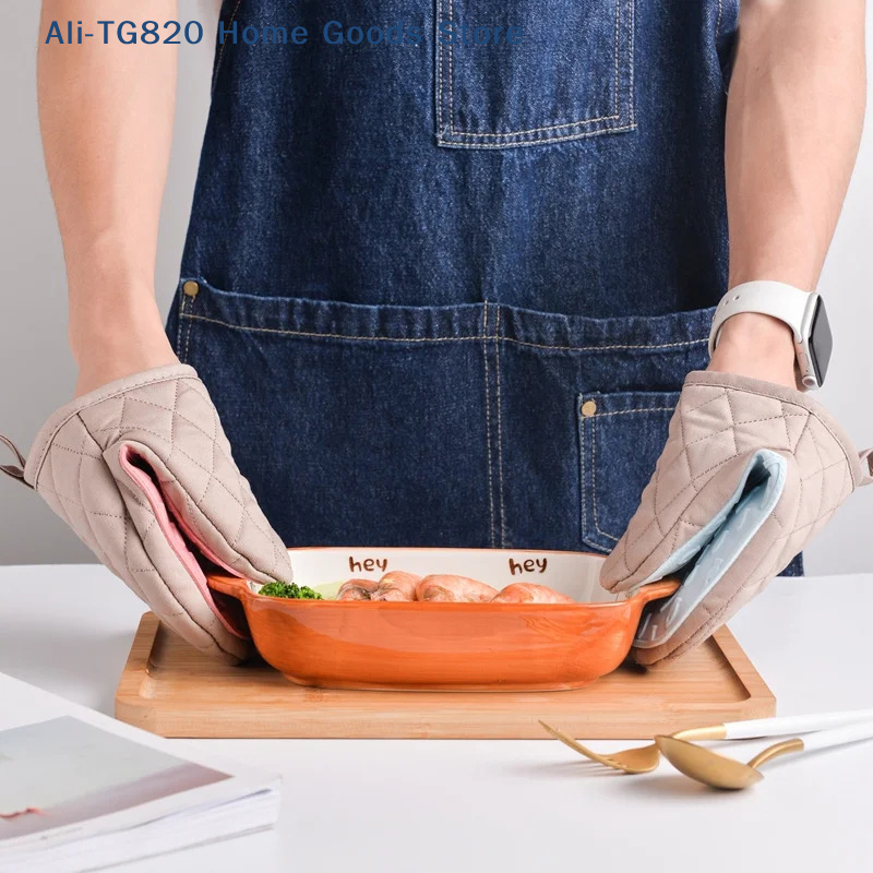 Silicone Anti-scalding Oven Gl - Oven Mitt Silicone บทวิจารณ์และราคา