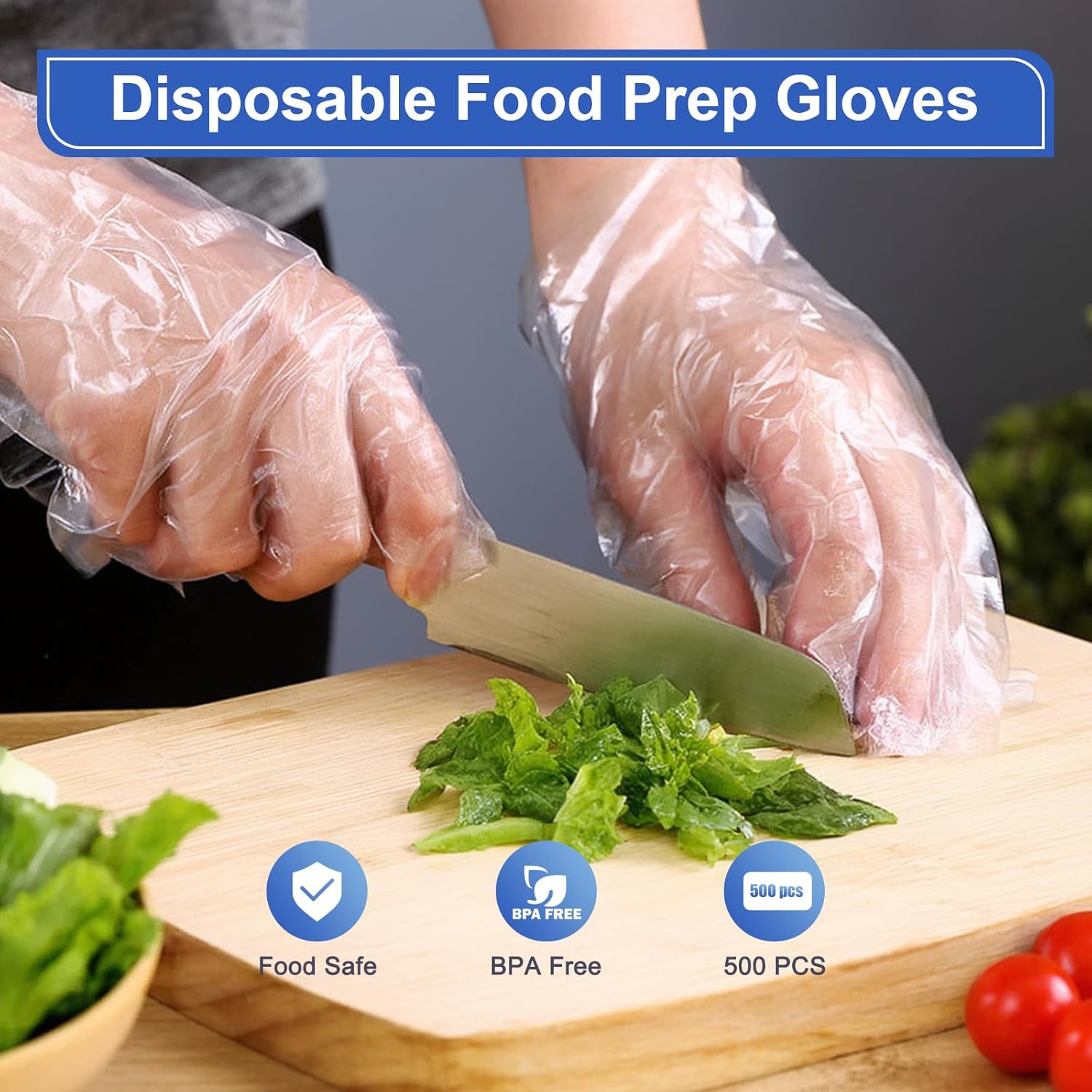 500 Pcs Disposable Food Prep G - Latex Disposable Glove บทวิจารณ์และราคา