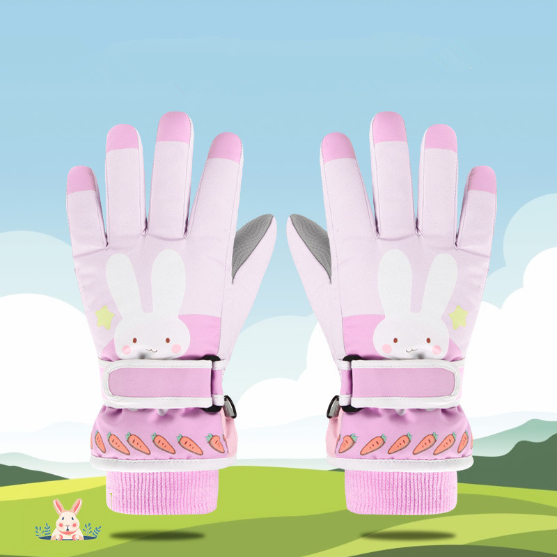 Kids Winter Snow Ski Gloves, W - Winter Glove Insulated บทวิจารณ์และราคา