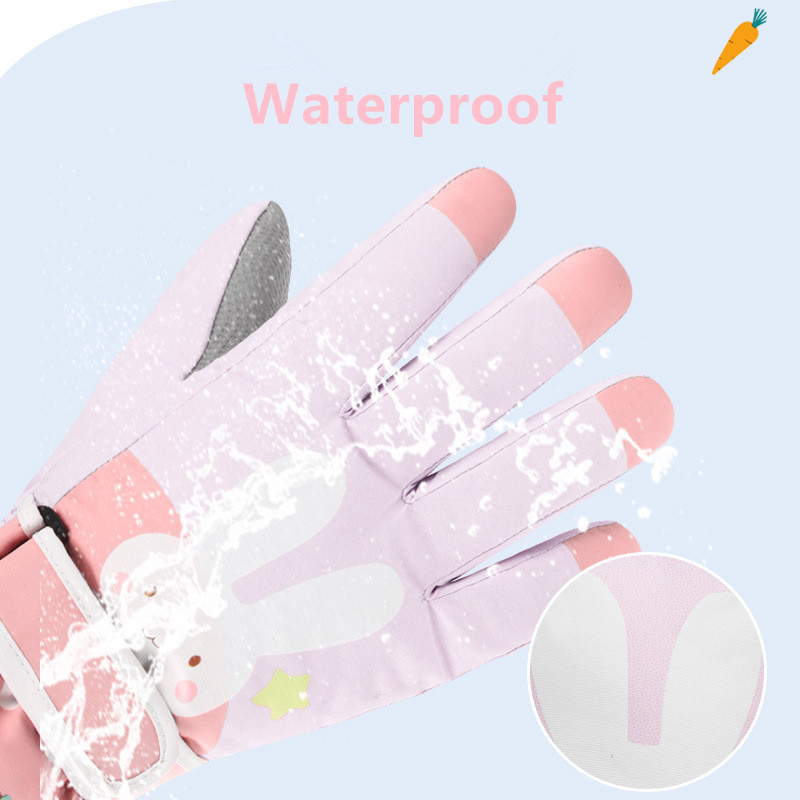 Kids Winter Snow Ski Gloves, W - Winter Glove Insulated บทวิจารณ์และราคา