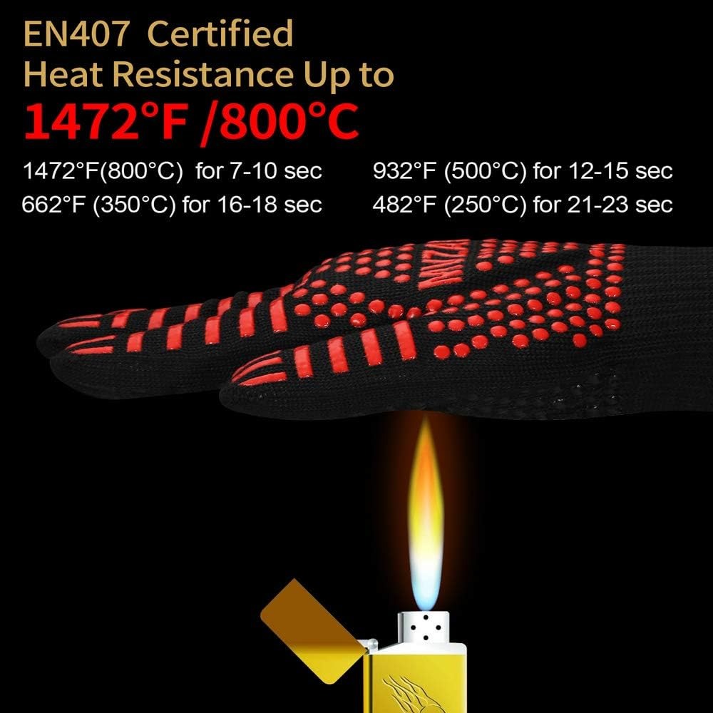 1472°F Extreme Heat Resistant  - Heat Resistant Glove บทวิจารณ์และราคา