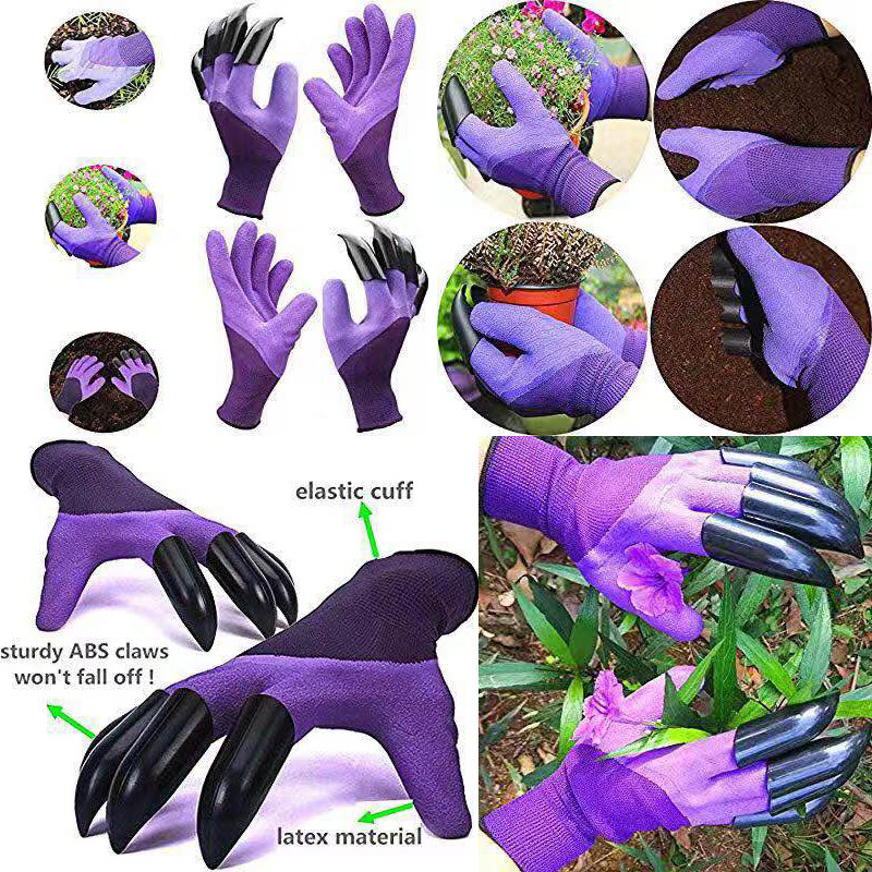 Claw Gardening Gloves Latex No - Cut Resistant Glove บทวิจารณ์และราคา