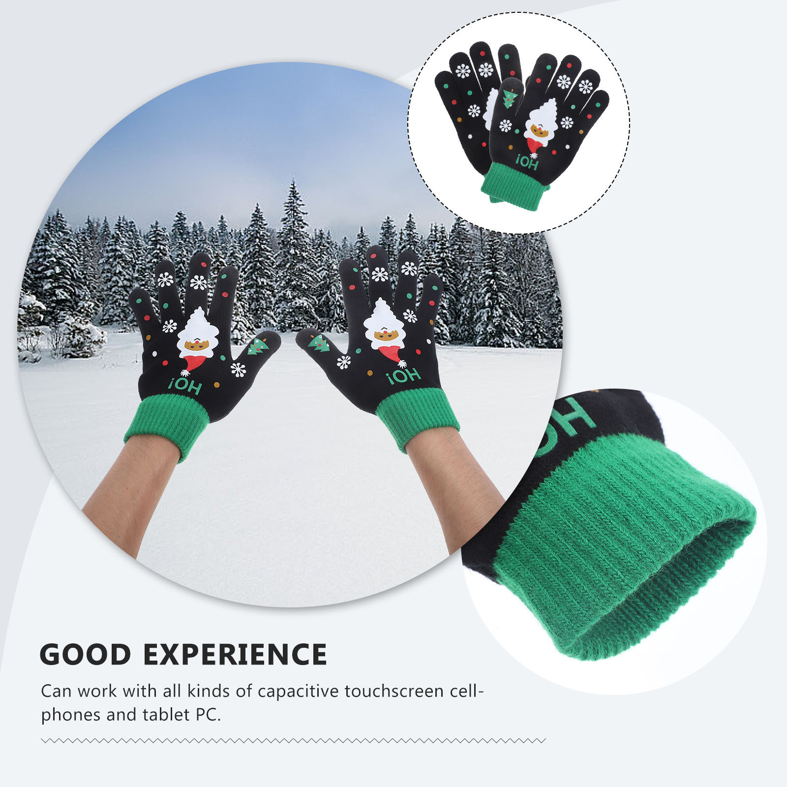 1Pair Touchscreen Gloves Women - Touchscreen Glove Capacitive บทวิจารณ์และราคา