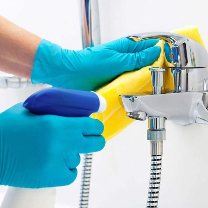 Latex-Free Blue Nitrile Exam G - Exam Glove Nitrile บทวิจารณ์และราคา