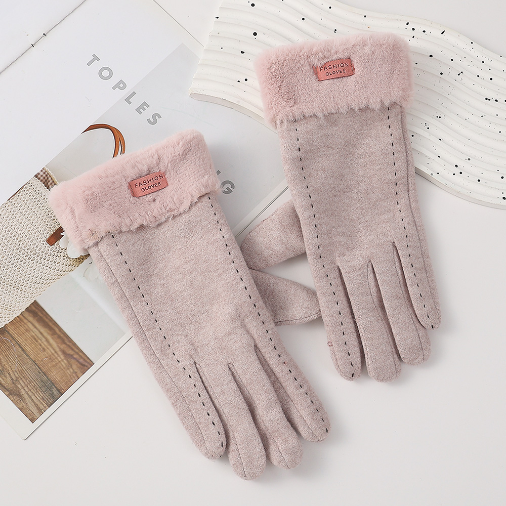 Women Winter Gloves Flip Top F - Wool Glove Lined บทวิจารณ์และราคา
