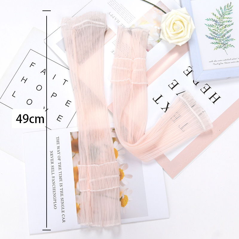 Women Summer Long Sun-protecti - Fingerless Glove Knit บทวิจารณ์และราคา