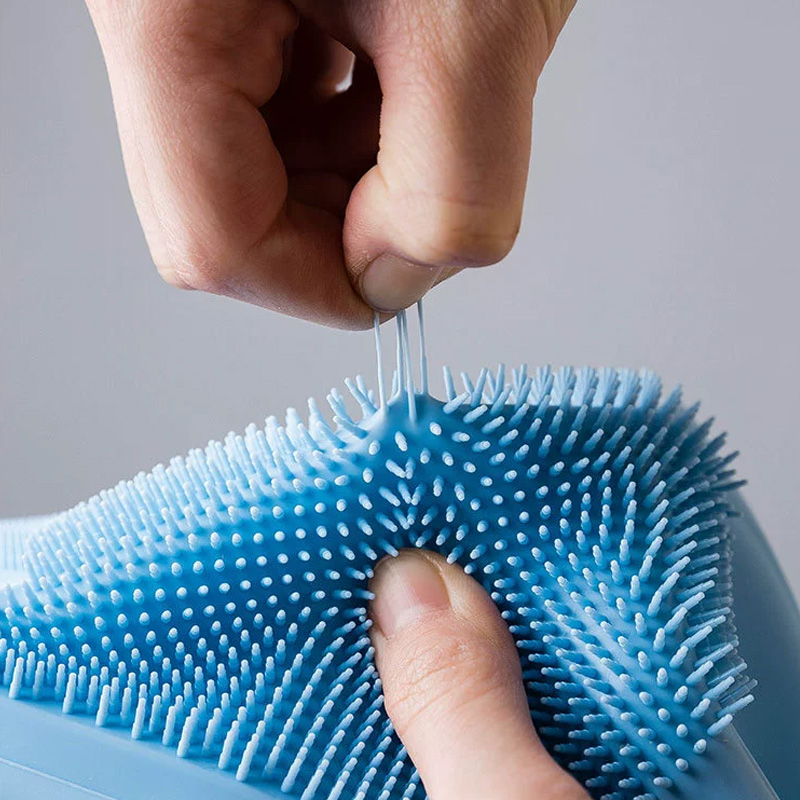 Pet Bathing & Massage Silicone - Rubber Glove Cleaning บทวิจารณ์และราคา