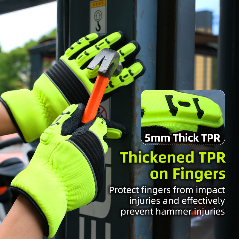 5mm TPR Impact Resistant, Cold - Work Glove Impact บทวิจารณ์และราคา