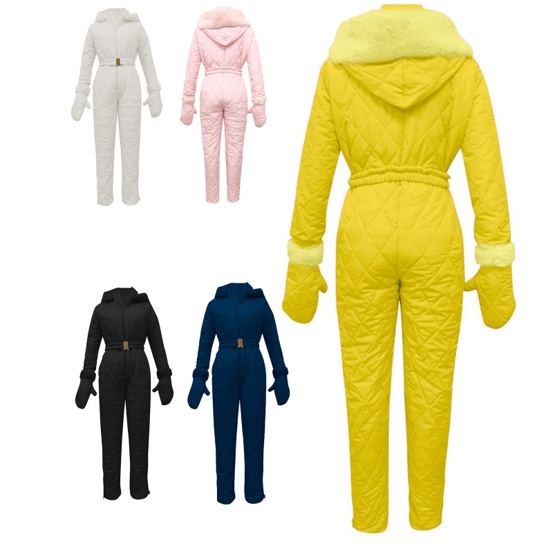 Couple's Solid Color Ski Suit, - Ski Glove Waterproof บทวิจารณ์และราคา
