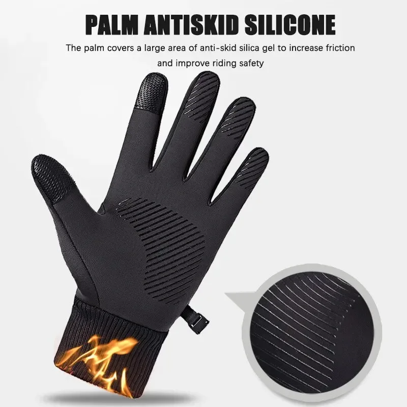 Motorcycle Gloves Guantes Wint - Ski Glove Waterproof บทวิจารณ์และราคา