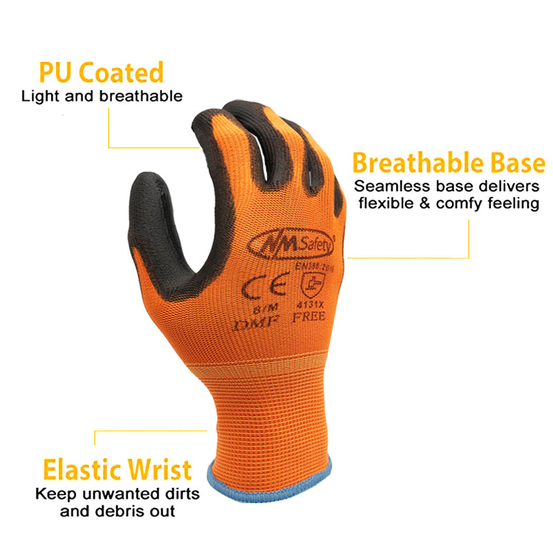 NMSafety 12 Pairs Work Gloves  - Nitrile Mechanic Glove บทวิจารณ์และราคา