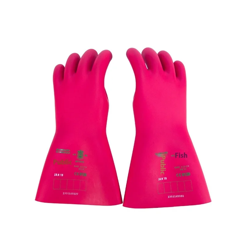 40KV Insulated Gloves Safety C - Work Glove Impact บทวิจารณ์และราคา