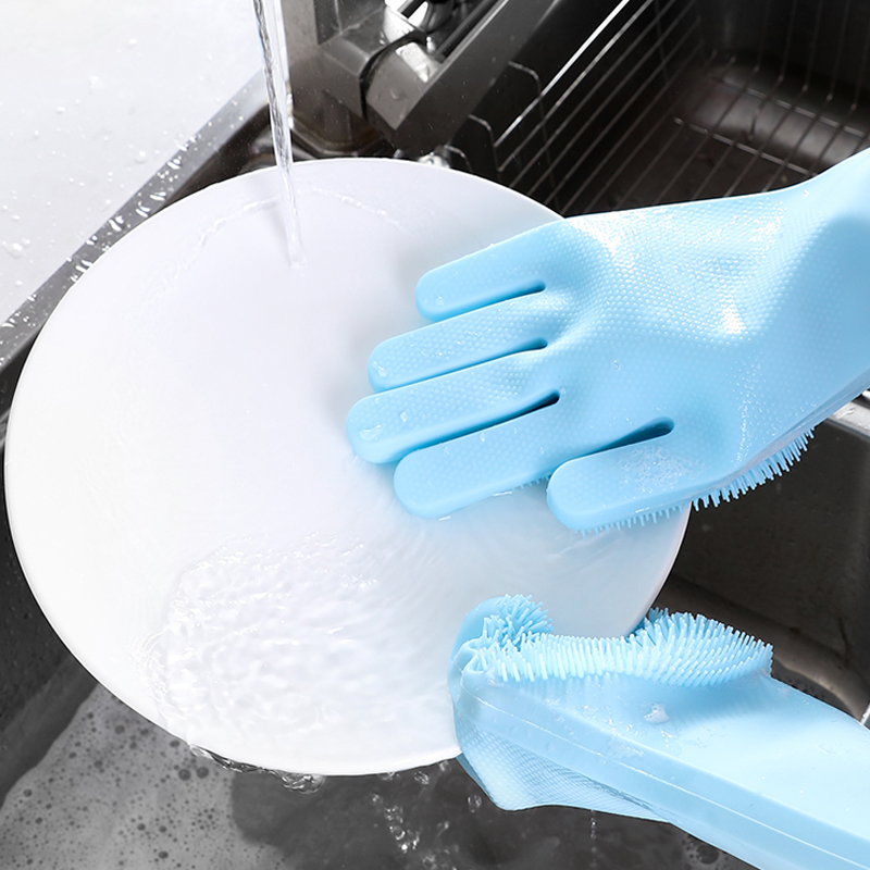 Dishwashing Cleaning Gloves Ma - Dish Glove Rubber บทวิจารณ์และราคา