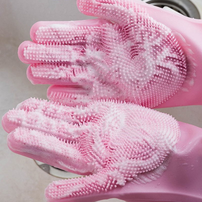 Dishwashing Cleaning Gloves Ma - Dish Glove Rubber บทวิจารณ์และราคา