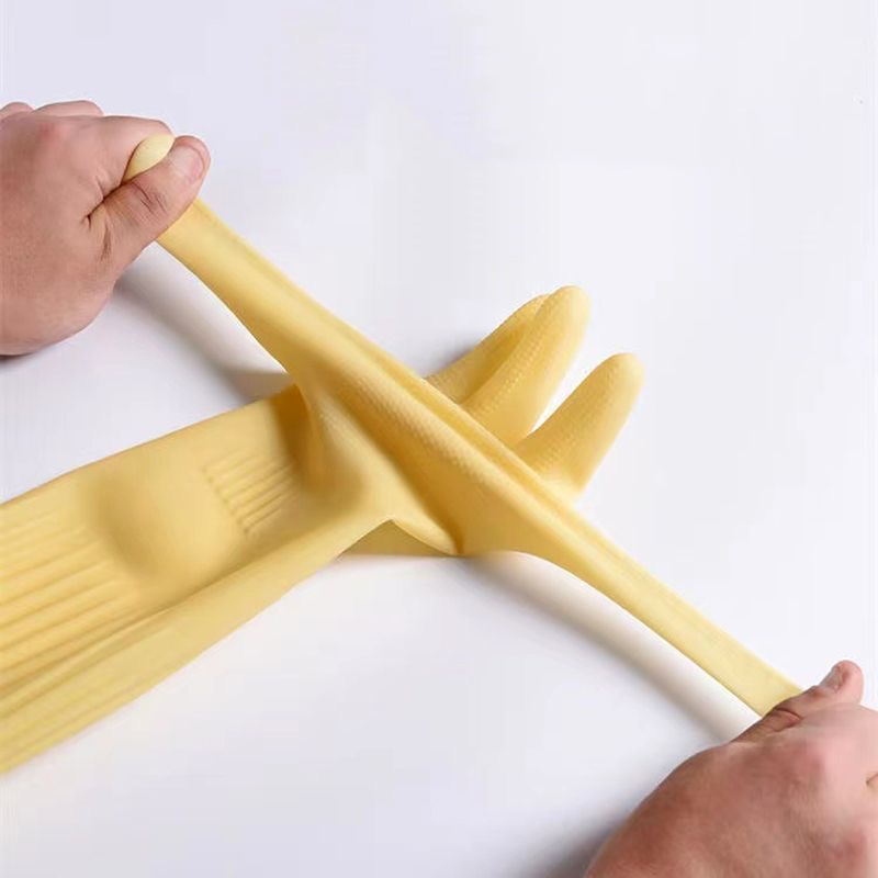 Long Reusable Rubber Dishwashi - Dish Glove Rubber บทวิจารณ์และราคา
