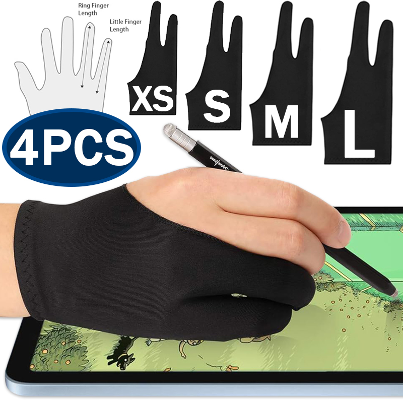 Drawing Glove Palm Rejection T - Touchscreen Glove Capacitive บทวิจารณ์และราคา