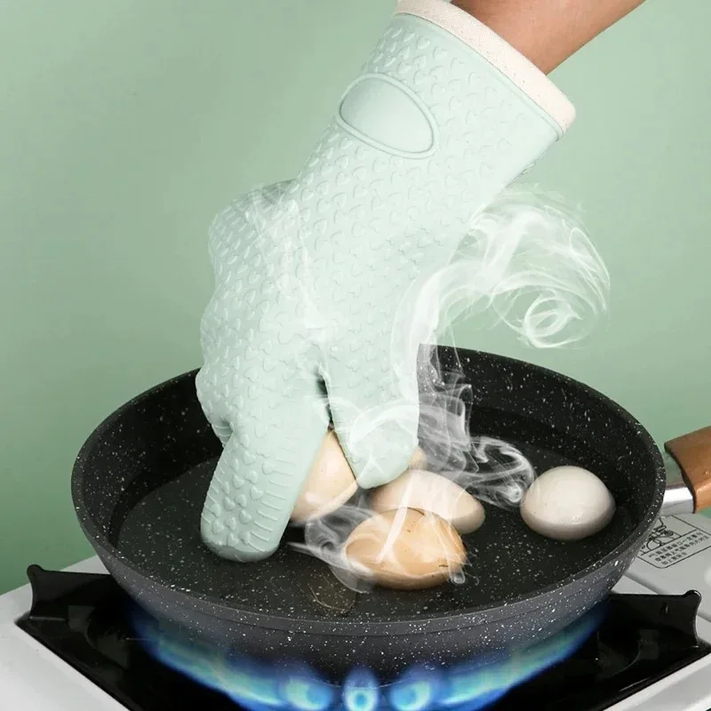 1 Piece Anti-Heat Hand Cover,  - Oven Mitt Silicone บทวิจารณ์และราคา