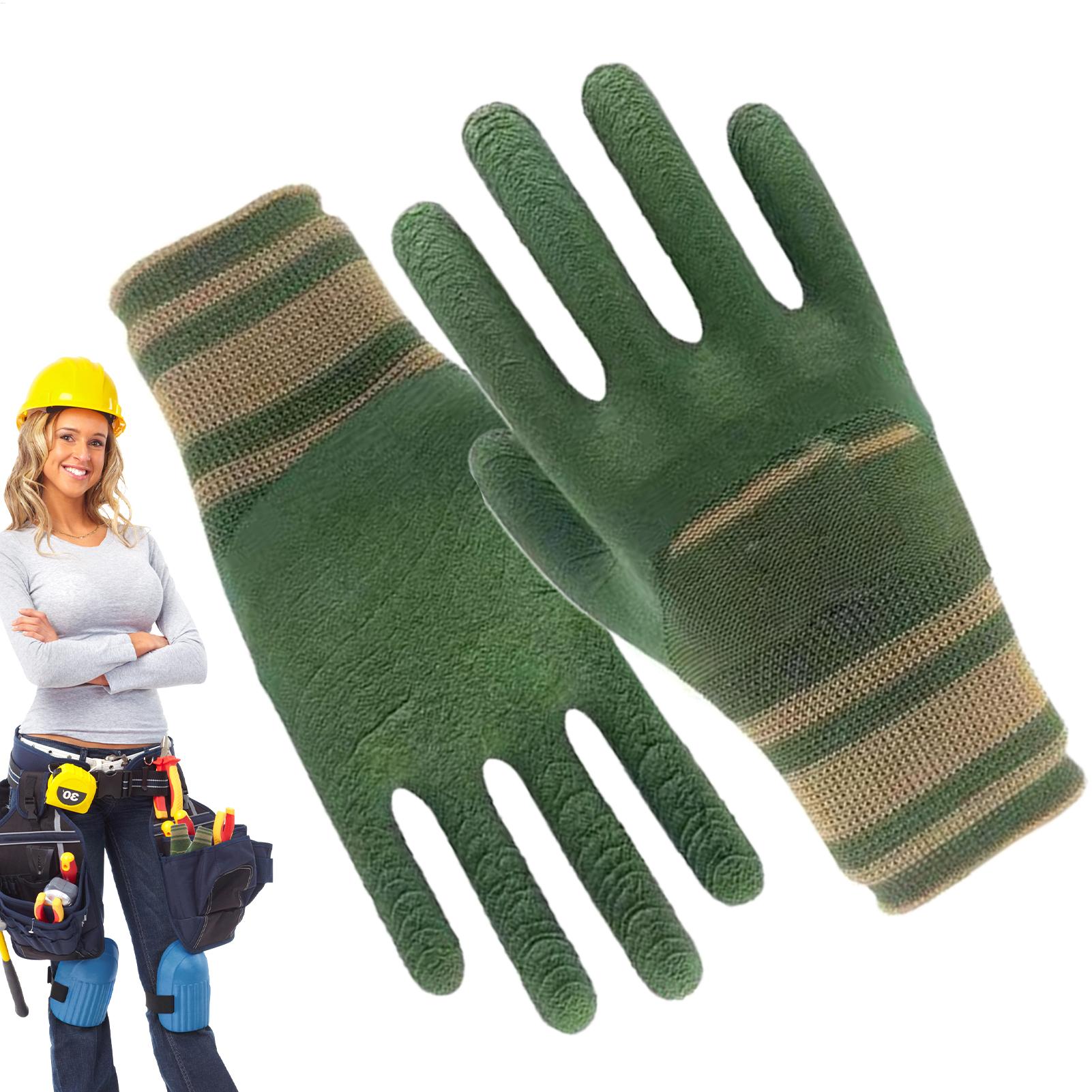 1 pair Womens Gardening Gloves - Gardening Glove Waterproof บทวิจารณ์และราคา