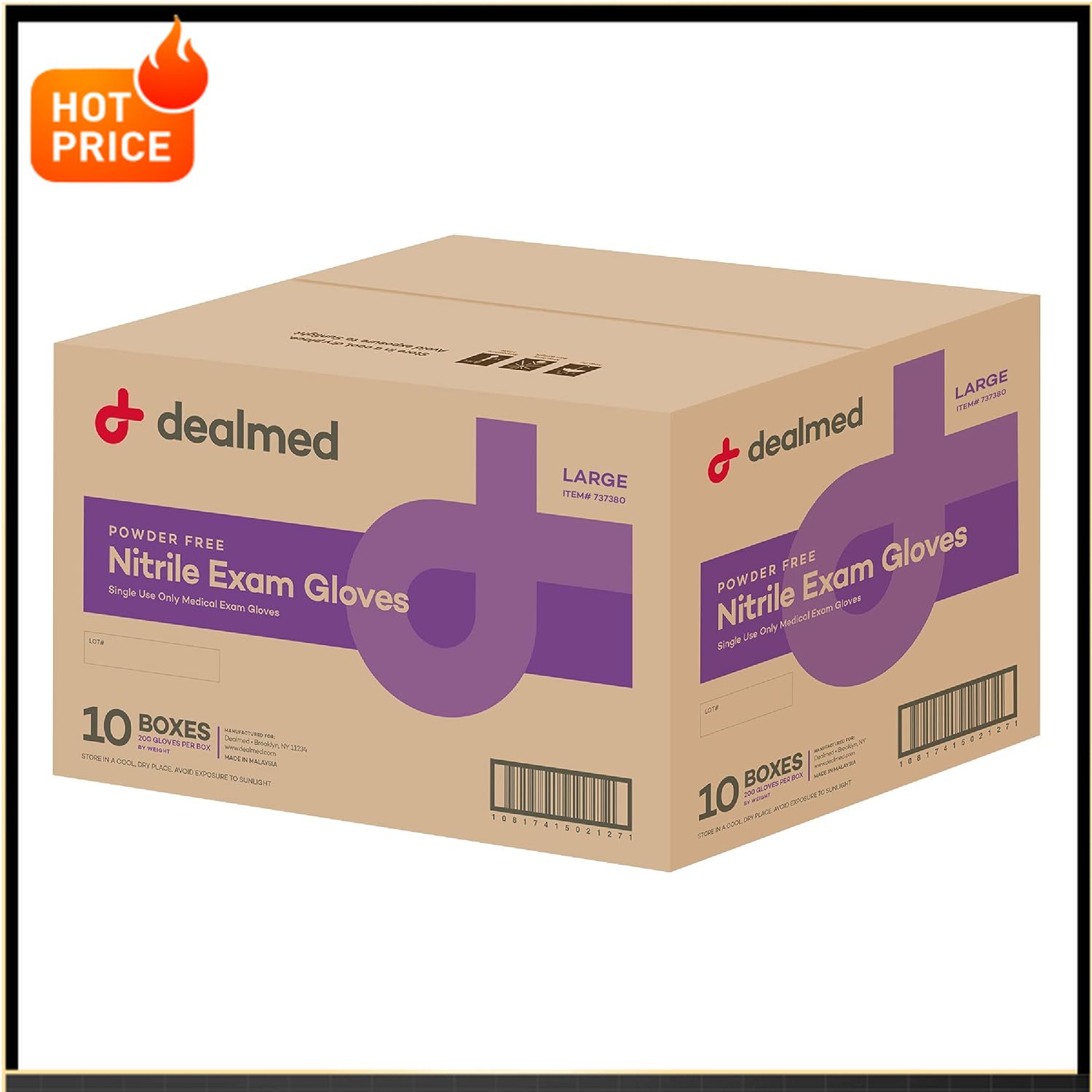 BestsellerMedical Exam Gloves  - Exam Glove Nitrile บทวิจารณ์และราคา