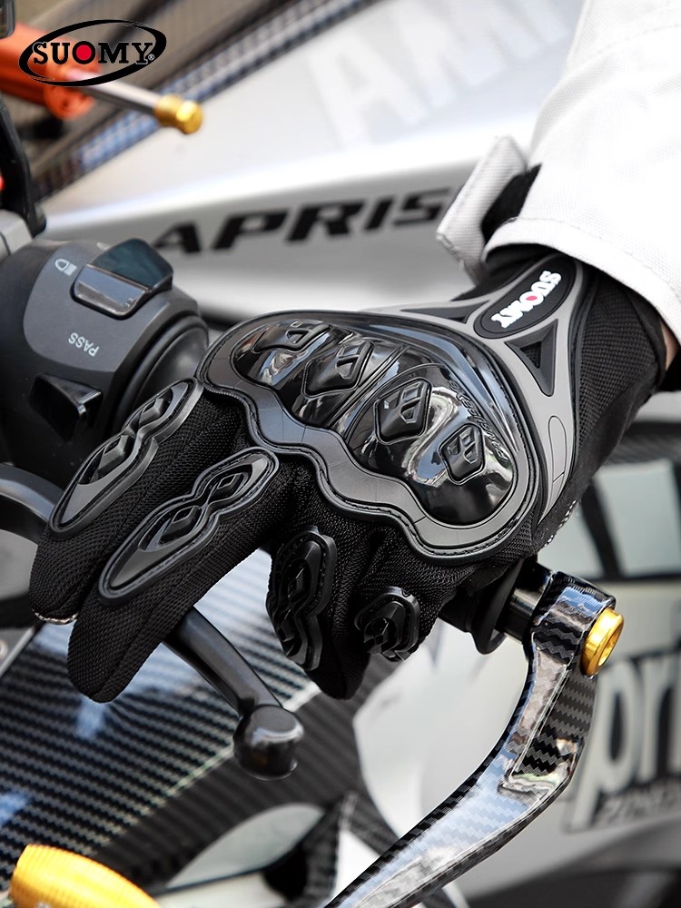 SUOMY Summer Touchscreen Motor - Motorcycle Glove Knuckle บทวิจารณ์และราคา