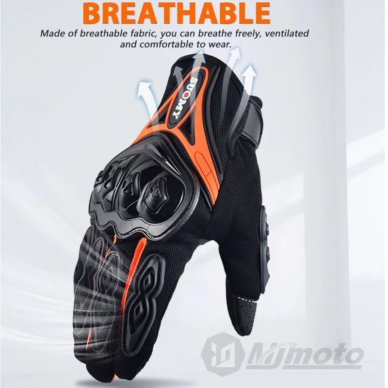 SUOMY Summer Touchscreen Motor - Motorcycle Glove Knuckle บทวิจารณ์และราคา