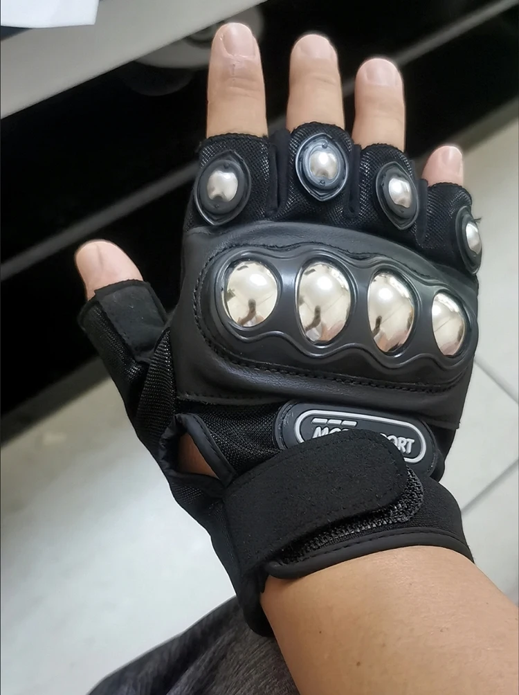 Tactical Motorcycle Gloves Ste - Motorcycle Glove Knuckle บทวิจารณ์และราคา