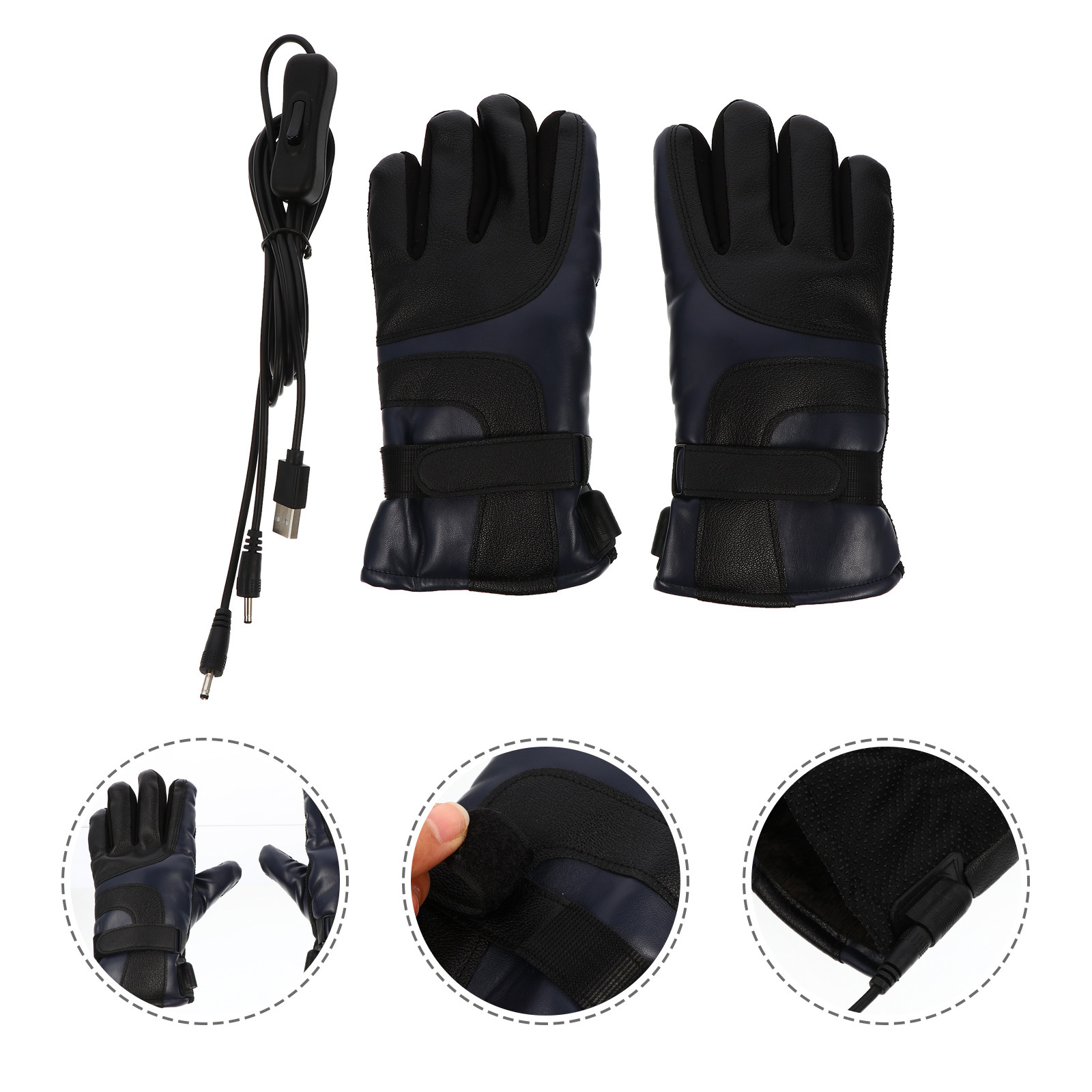 1Pair USB Electric Heated Glov - Winter Glove Insulated บทวิจารณ์และราคา