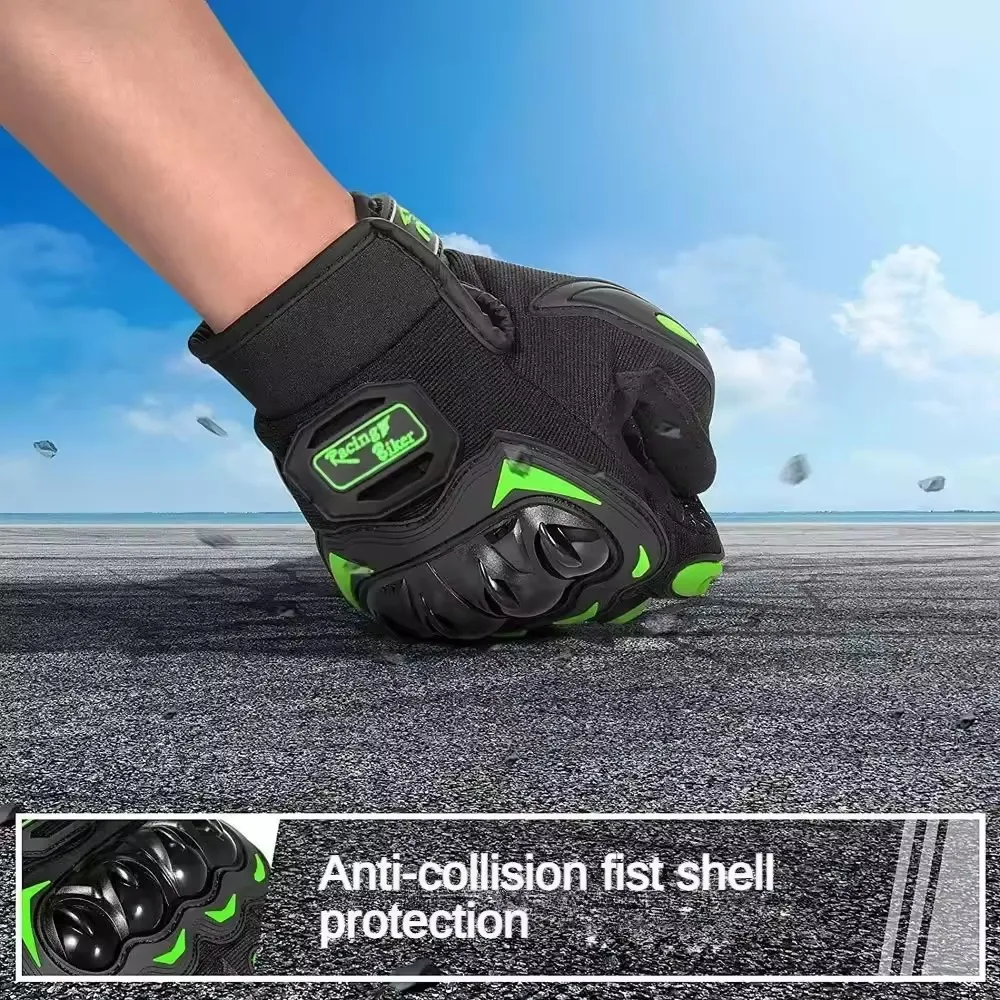 Summer Motorcycle Riding Glove - Motorcycle Glove Knuckle บทวิจารณ์และราคา