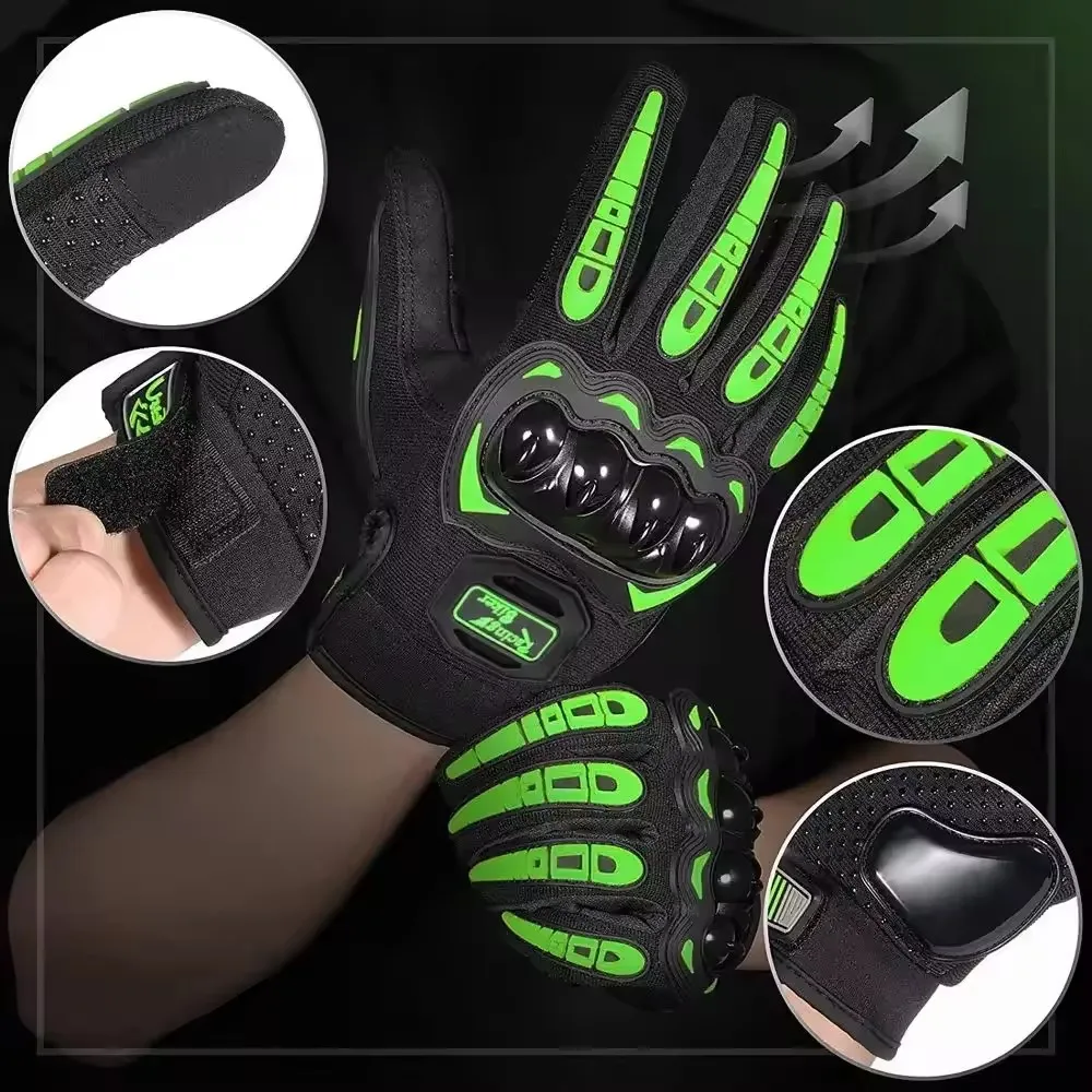Summer Motorcycle Riding Glove - Motorcycle Glove Knuckle บทวิจารณ์และราคา
