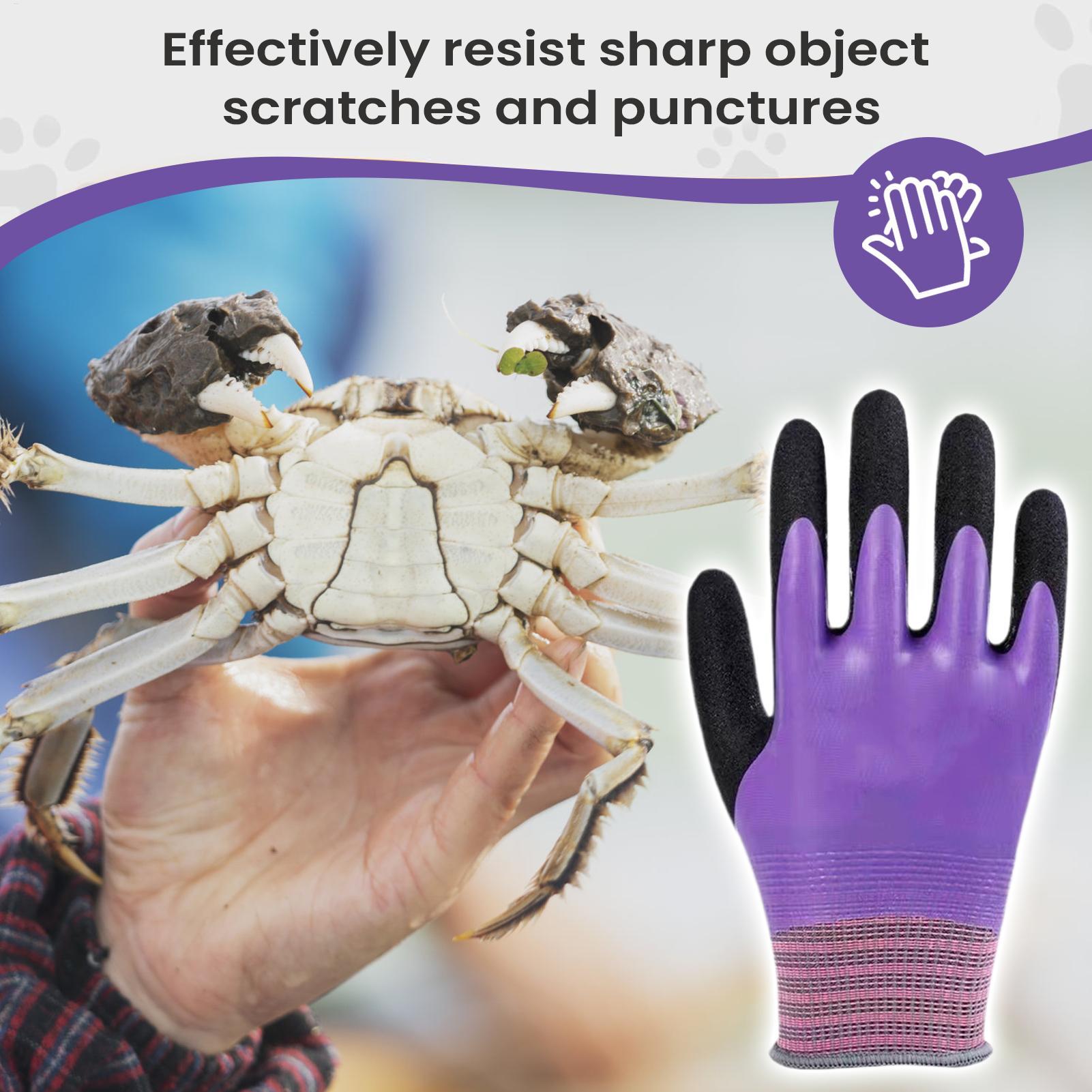 Waterproof Latex Safety Gloves - Gardening Glove Waterproof บทวิจารณ์และราคา