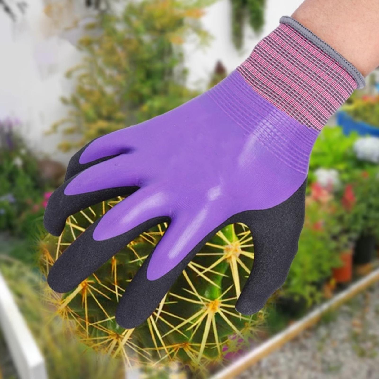 Waterproof Latex Safety Gloves - Gardening Glove Waterproof บทวิจารณ์และราคา