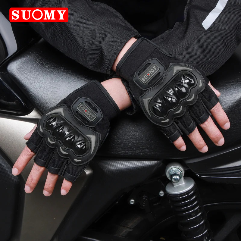 SUOMY Summer Motorcycle Gloves - Cycling Glove Padded บทวิจารณ์และราคา