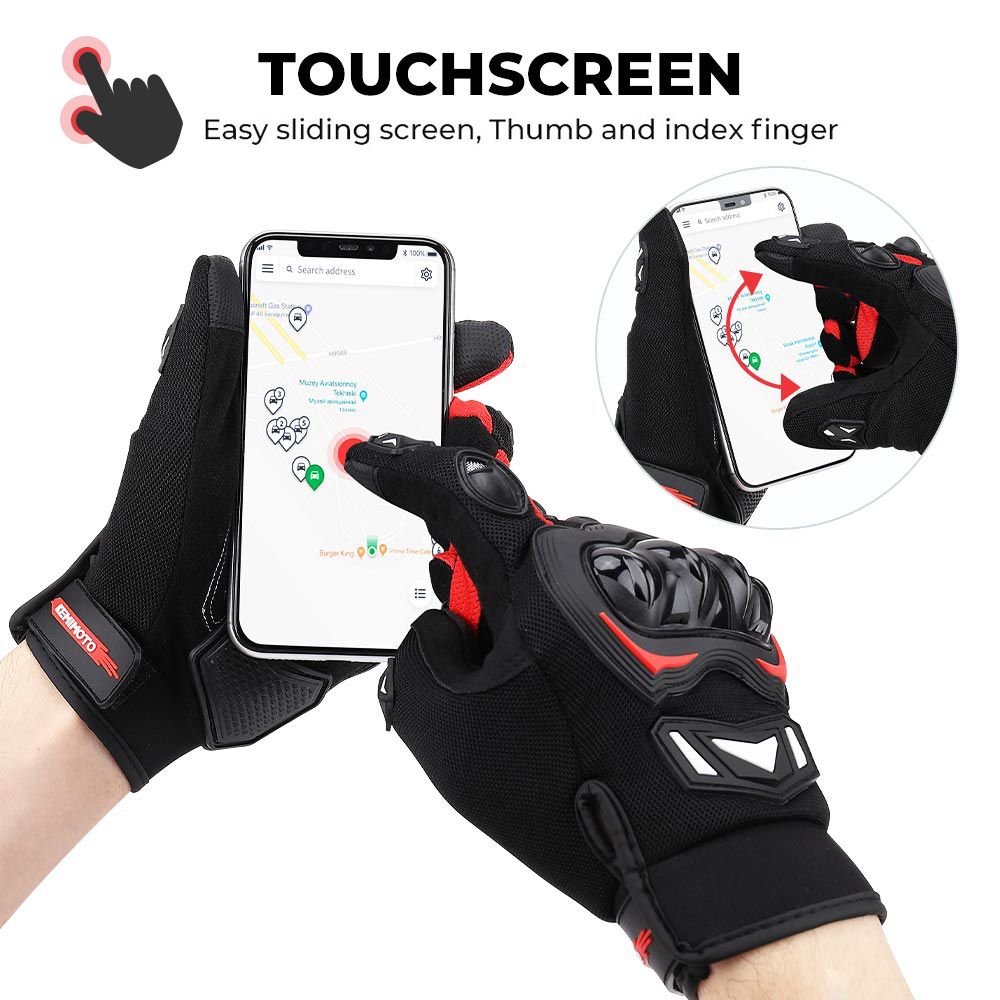 KEMITOUR Summer Motorcycle Glo - Cycling Glove Padded บทวิจารณ์และราคา
