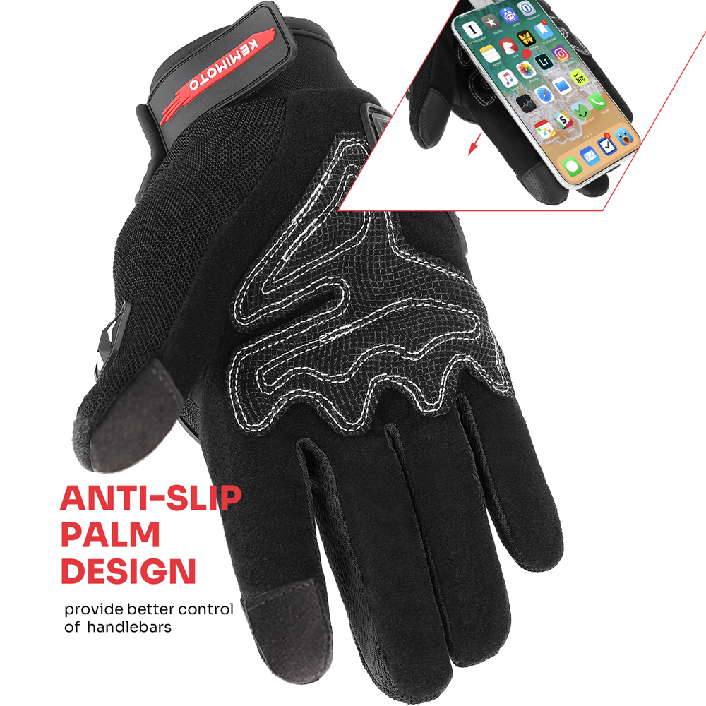 KEMITOUR Summer Motorcycle Glo - Cycling Glove Padded บทวิจารณ์และราคา